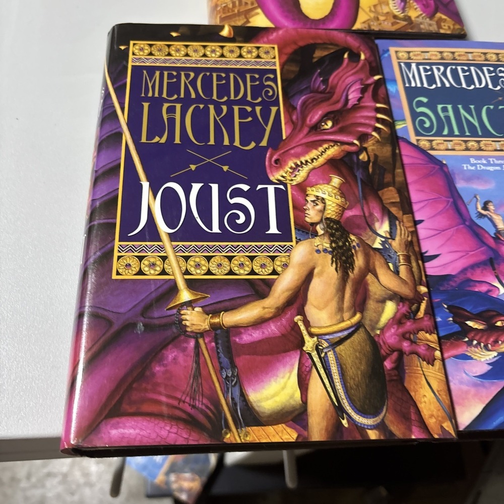 Books 1-3 of The Dragon Jousters Series by Mercedes Lackey 2003-2006 PBs - Picture 3 of 8